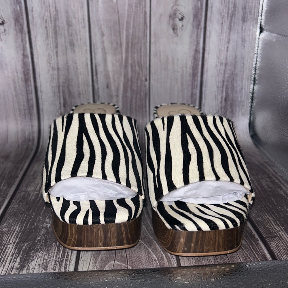 Jessica Simpson Womens Kalyani Slip On Open Toe Heels